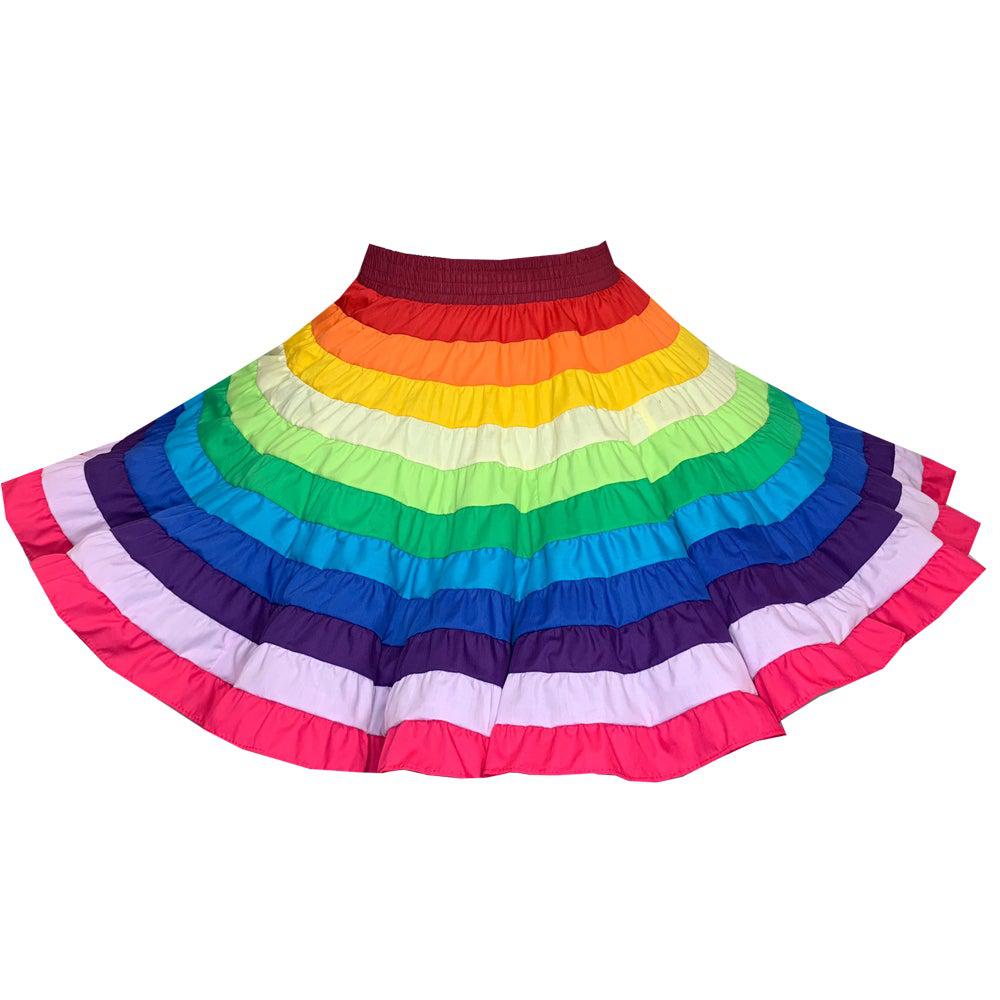 Rainbow skirt singapore best sale