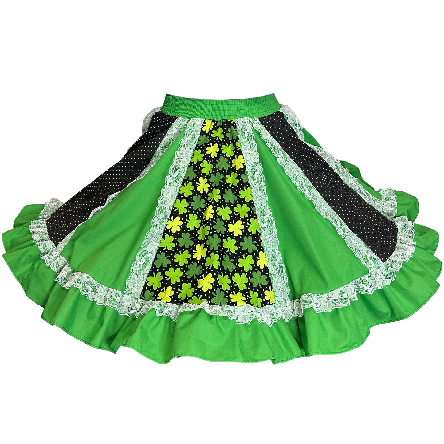 Lucky Charm Square Dance Skirt