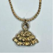 Gold Petticoat Necklace