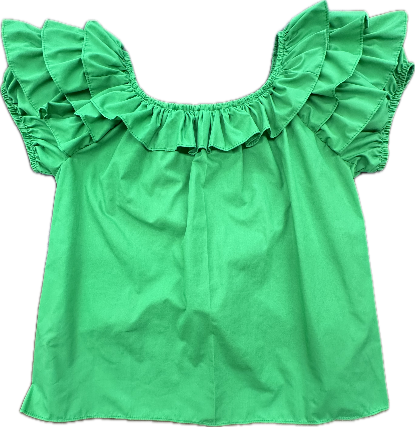 Triple Ruffle Blouse