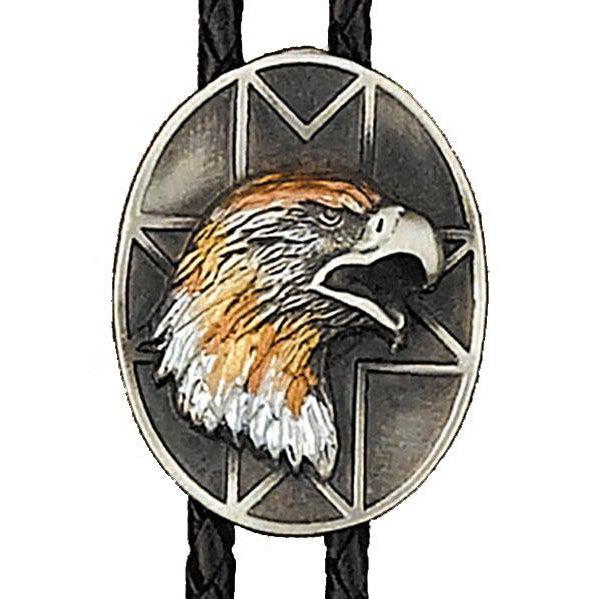 Tri-color Eagle Bolo, Bolo Ties - Square Up Fashions