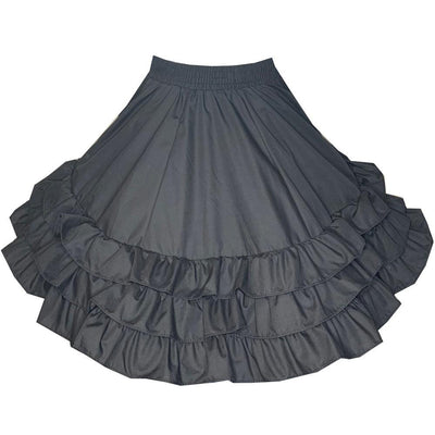 3 Ruffle Square Dance Skirt - Square Up Fashions