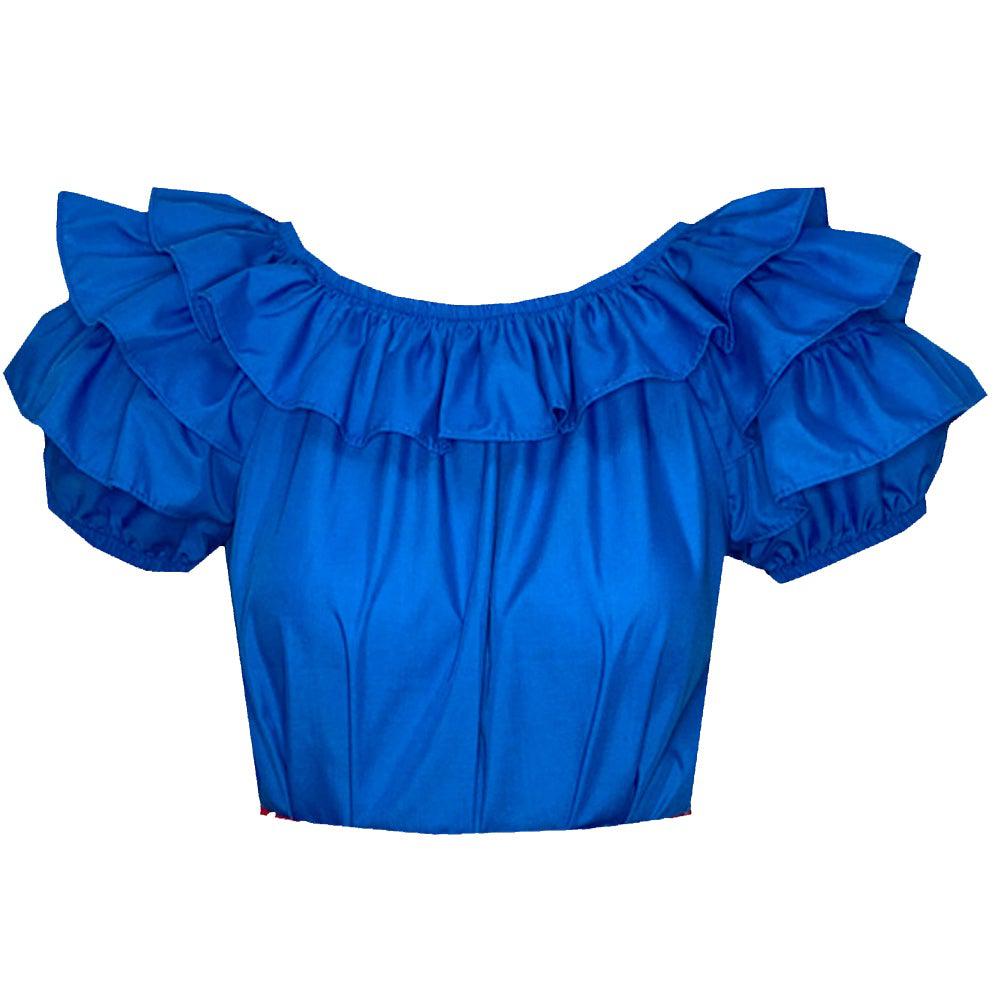 Triple Ruffle Blouse, Blouse - Square Up Fashions